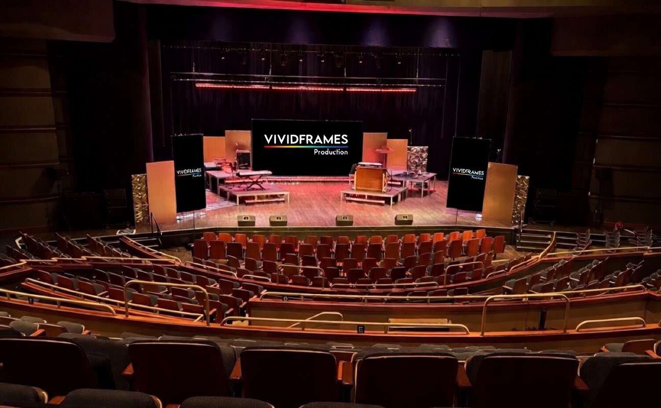 Vivid Frames Production LED wall